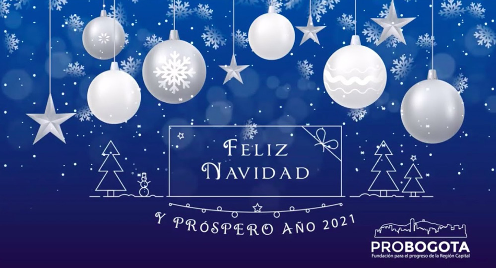 ¡Feliz Navidad les desea a todos ProBogotá!